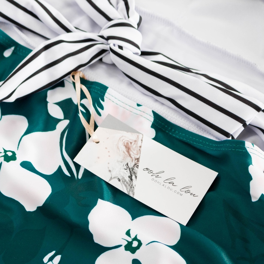 'Emerald Orchid' Monokini - Picture 3 of 5